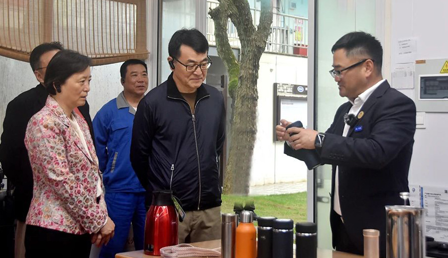 进基层进一线 解难题促发展 | 集团领导班子一行调研思乐得不锈钢制品有限公司